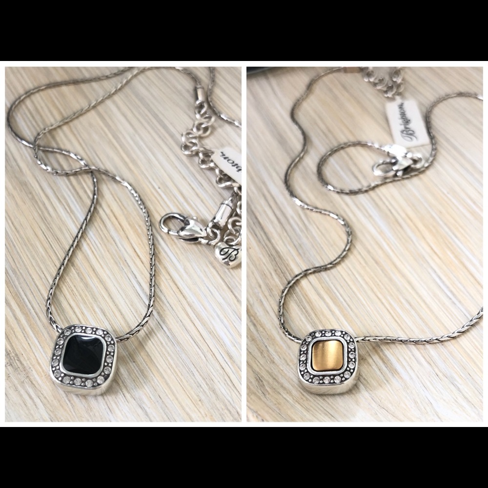 NWT Brighton reversible necklace